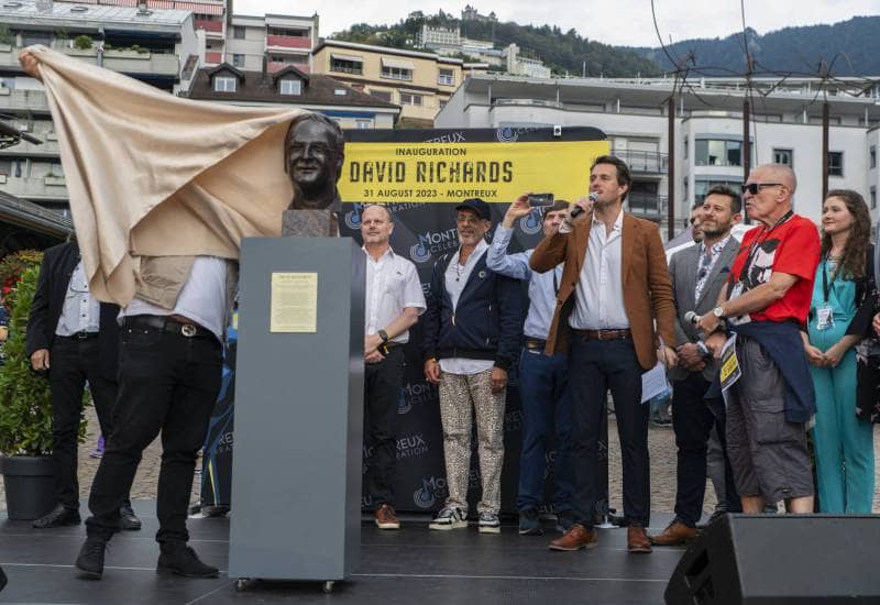 2023 - Bust of David Richards