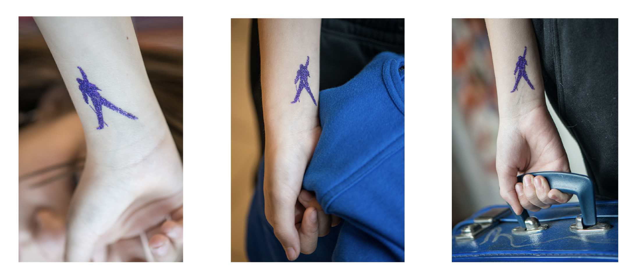 Temporary tattoos by Mélanie from M Lotus Art